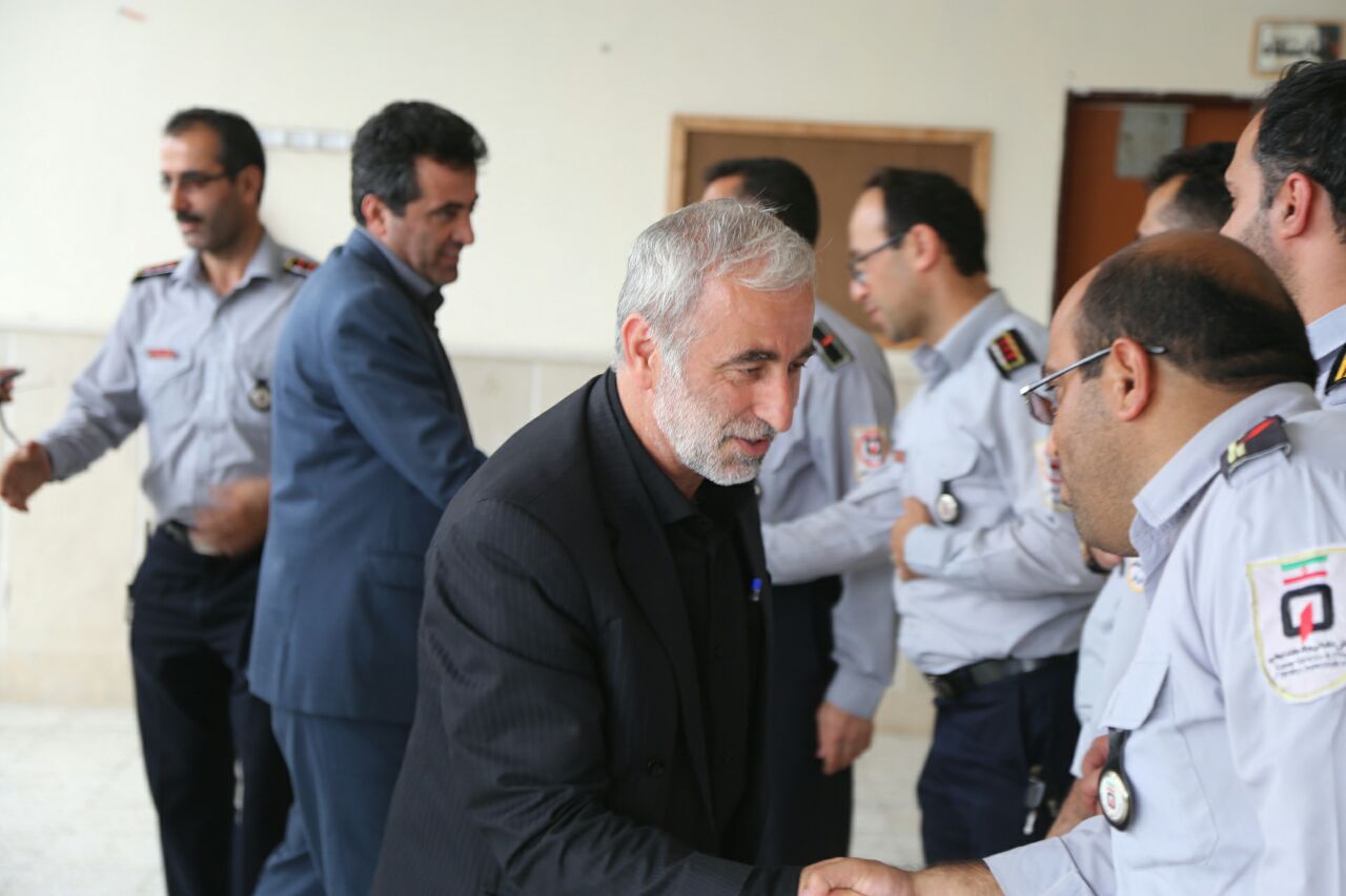 حضور شهردار ، ریاست و اعضای محترم شورای اسلامی شهر بابل در سازمان آتش نشانی و دیدار با مدیریت و پرسنل سازمان 