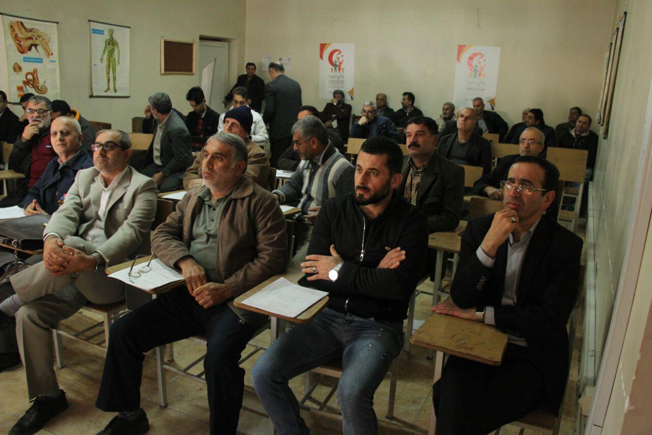 برگزاری دوره آموزش اطفای حریق برای خبازان شهرستان بابل