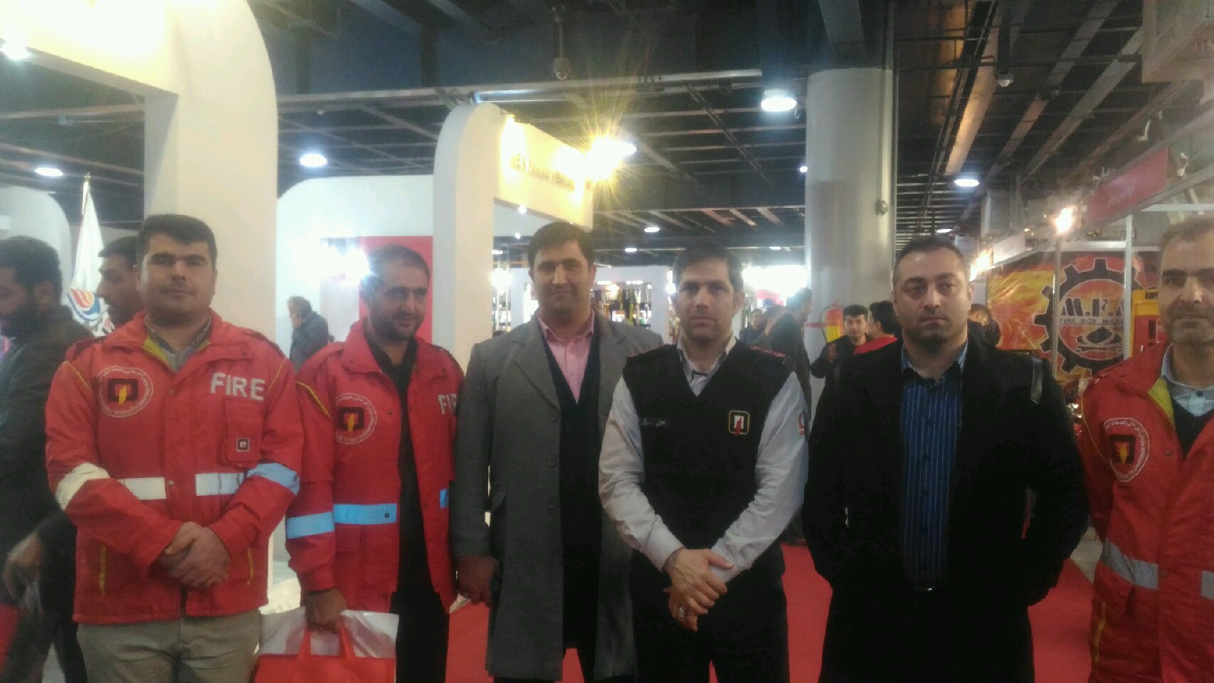 حضورمدیرعامل سازمان آتش نشانی در چهارمین نمایشگاه بین‌المللی ایمنی ، آتش نشانی ومحیط زیست تهران