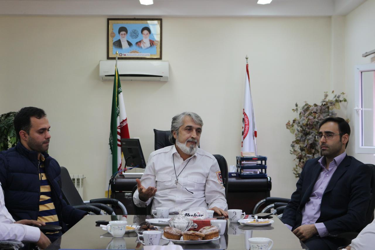 تکریم و معارفه مسئول فناوری اطلاعات در سازمان آتش نشانی بابل
