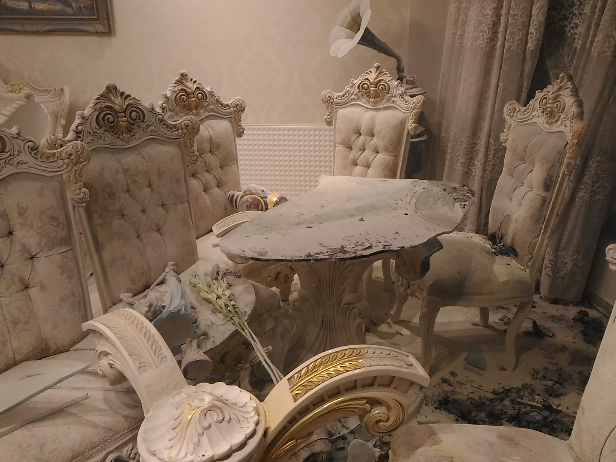 روشن ماندن شمع در سفره هفت سین حادثه ساز شد