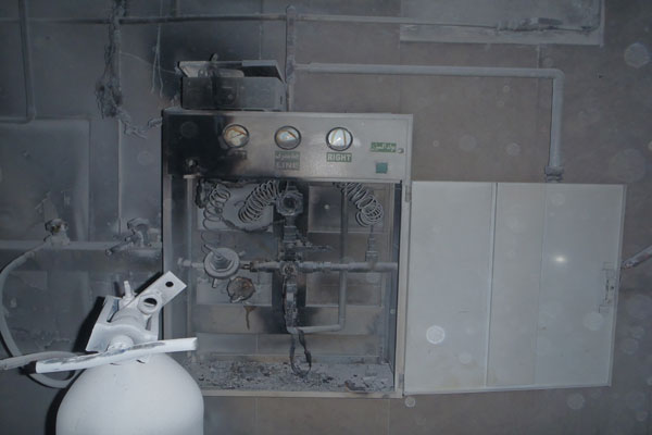 انفجار در بیمارستان شهید بهشتی بابل