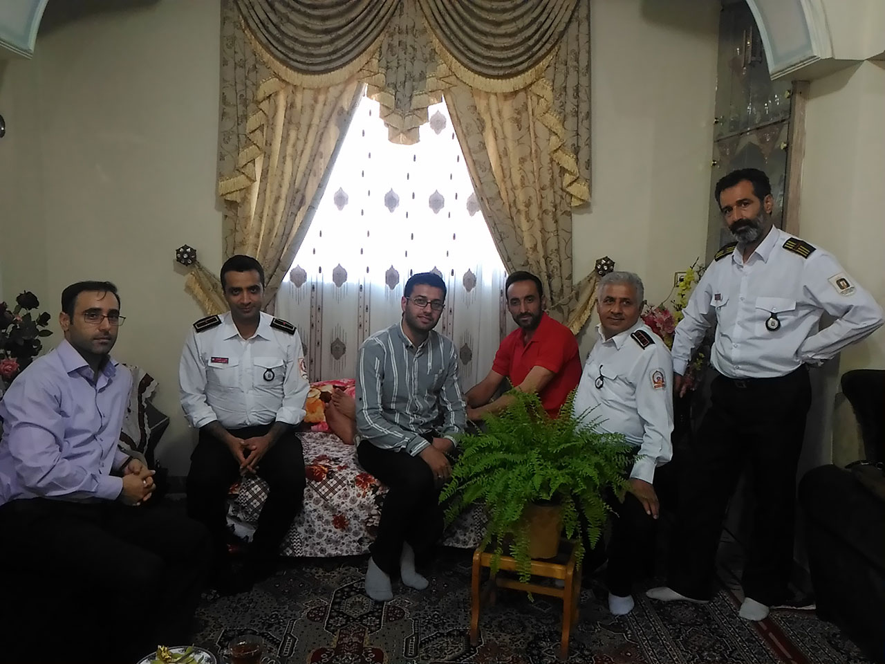 عیادت از معاون عملیات
