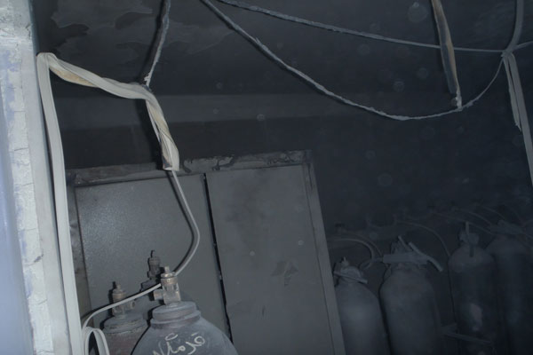 انفجار در بیمارستان شهید بهشتی بابل