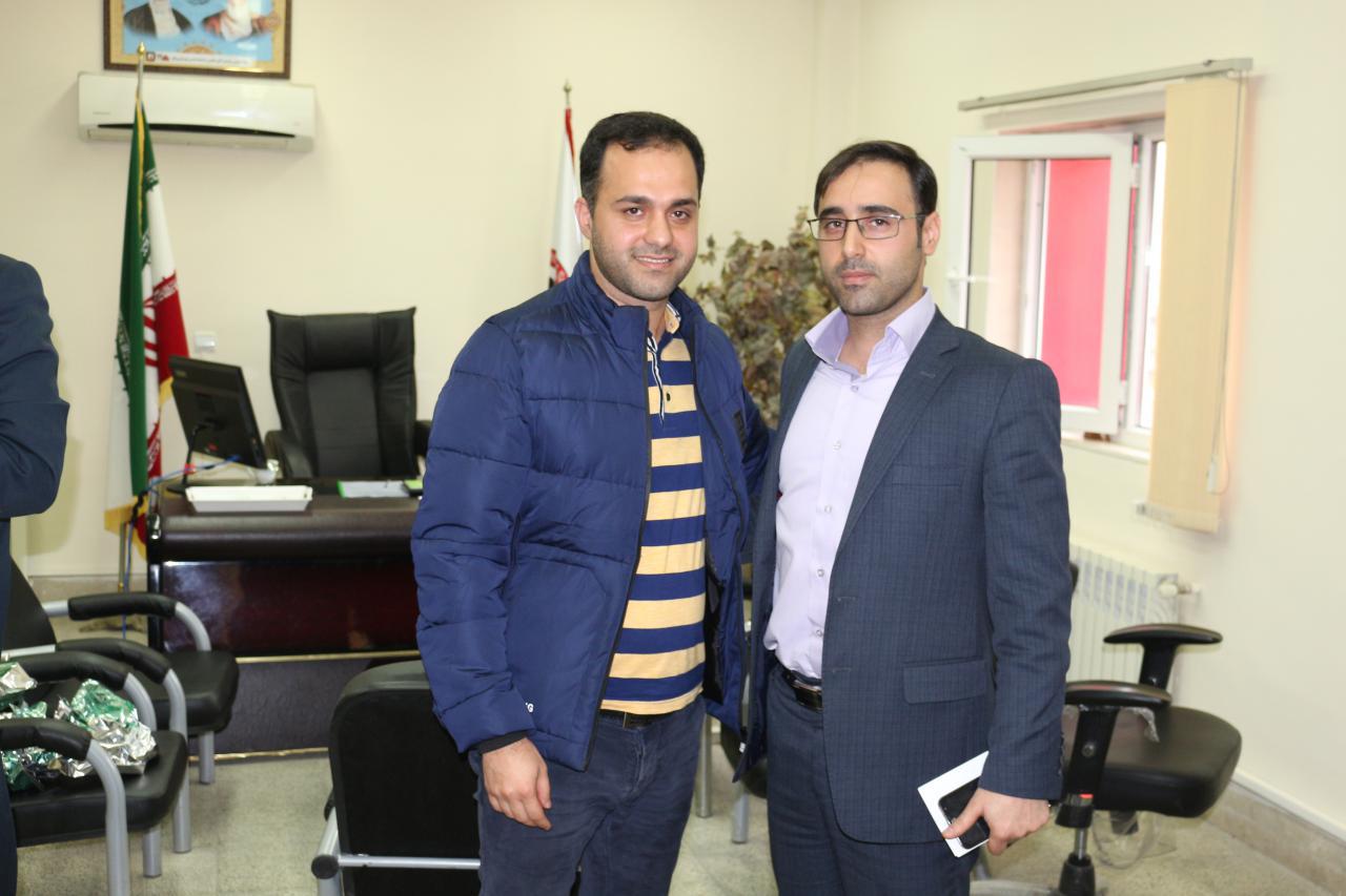 تکریم و معارفه مسئول فناوری اطلاعات در سازمان آتش نشانی بابل
