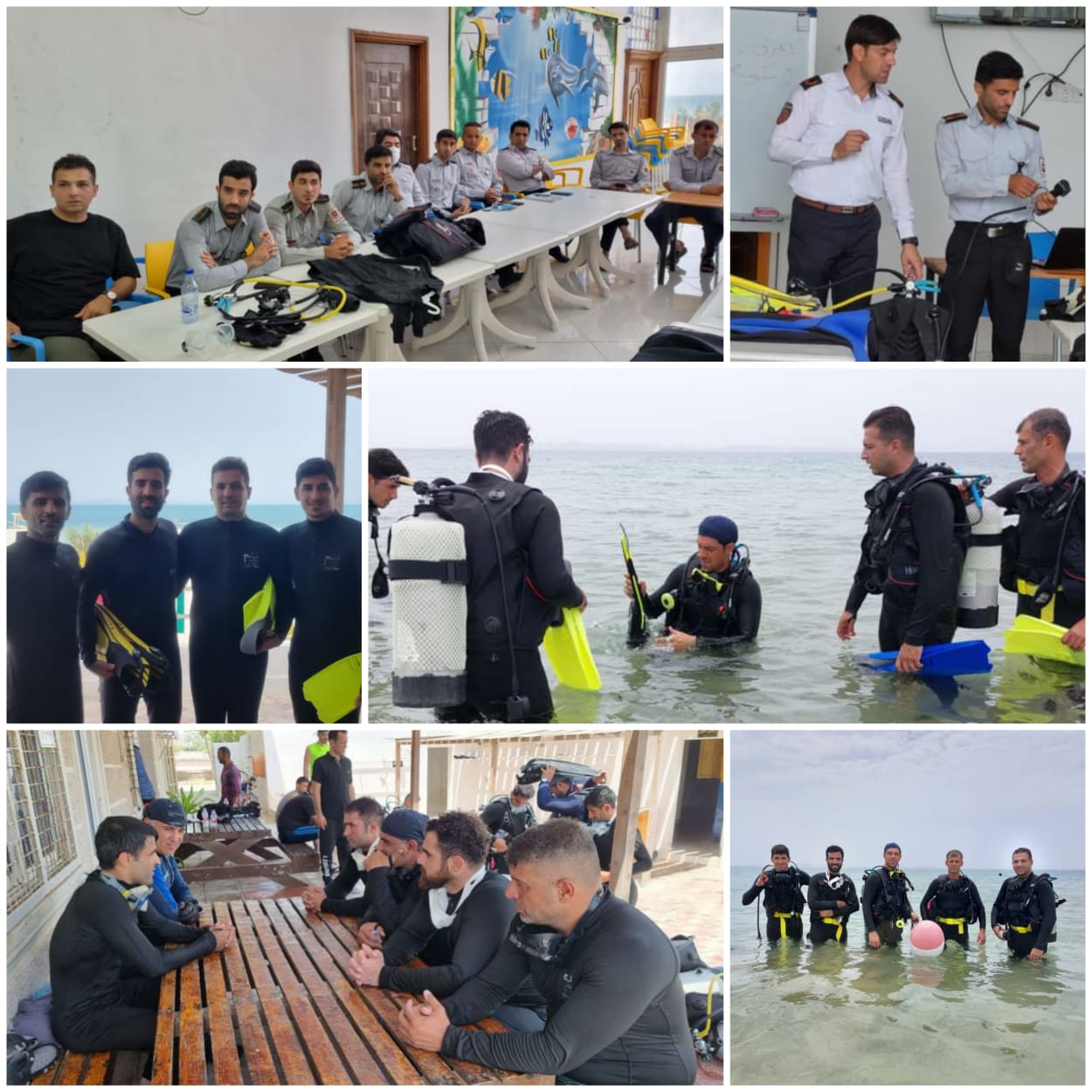 برگزاری دوره آموزش تخصصی و حرفه ای مهارت های #غواصی در جزیره قشم