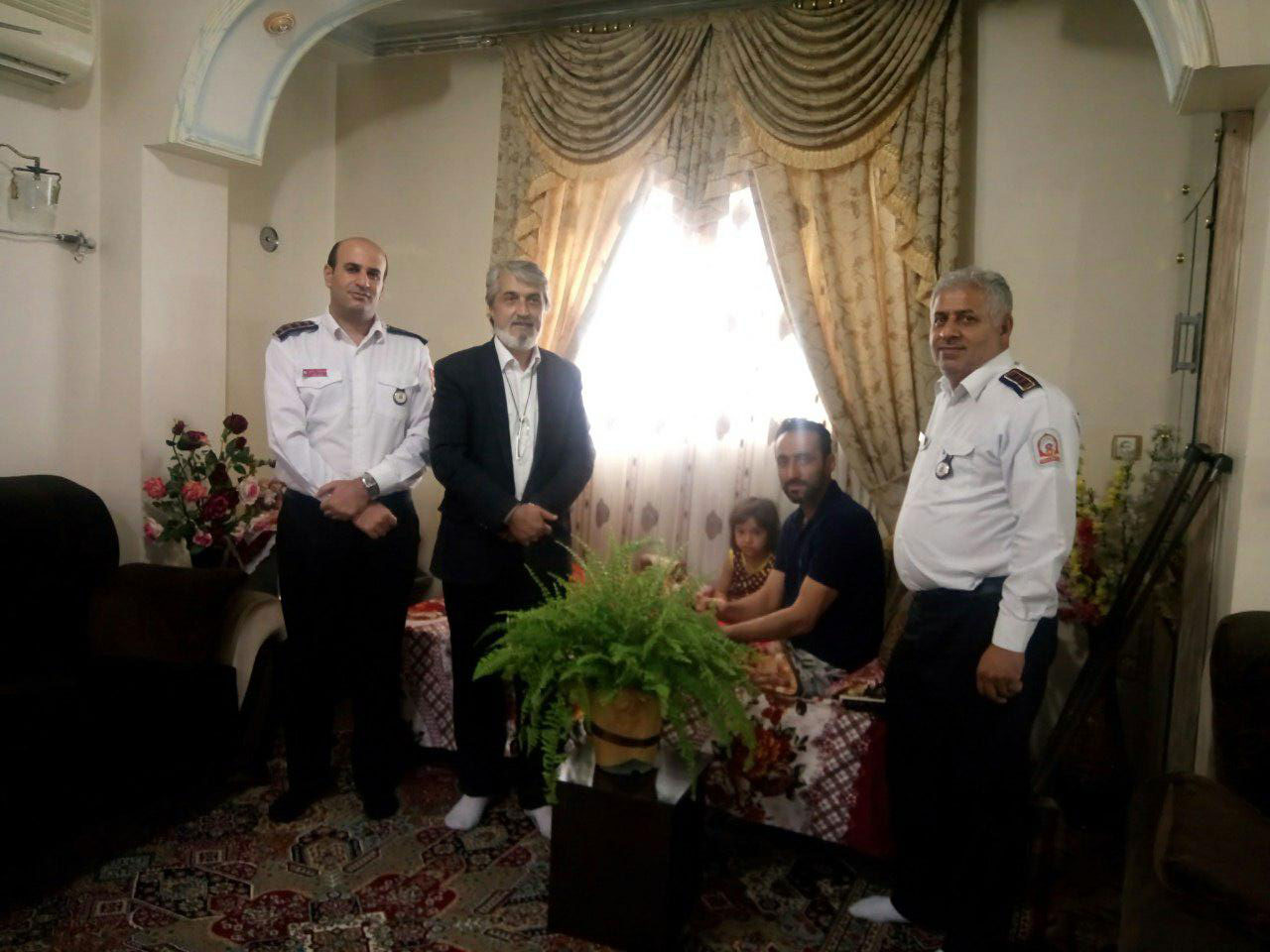 عیادت از معاون عملیات
