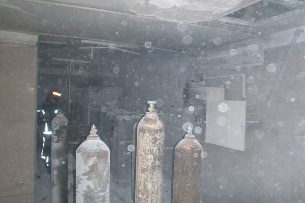 انفجار در بیمارستان شهید بهشتی بابل