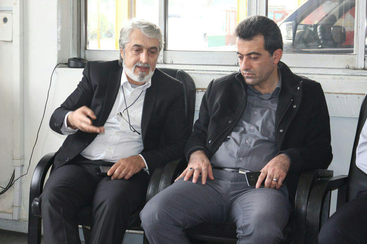 اولین بازدید رسمی شهردار محترم از ایستگاههای آتش نشانی پس از دریافت حکم شهرداری از وزارت کشور