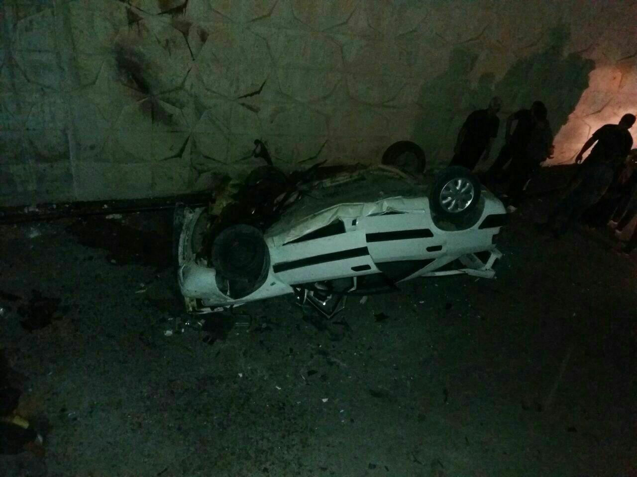 یک کشته و زخمی حاصل سه تصادف و آتش سوزی در دو روز گذشته