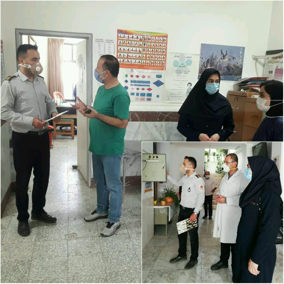 بازدید کارشناسان واحد پیشگیری سازمان از مراکز جامع سلامت و بهداشت شهرستان بابل