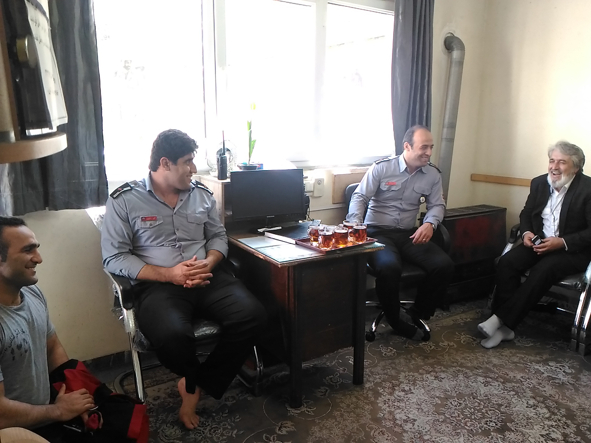 دیدار عیدانه مدیرعامل با پرسنل