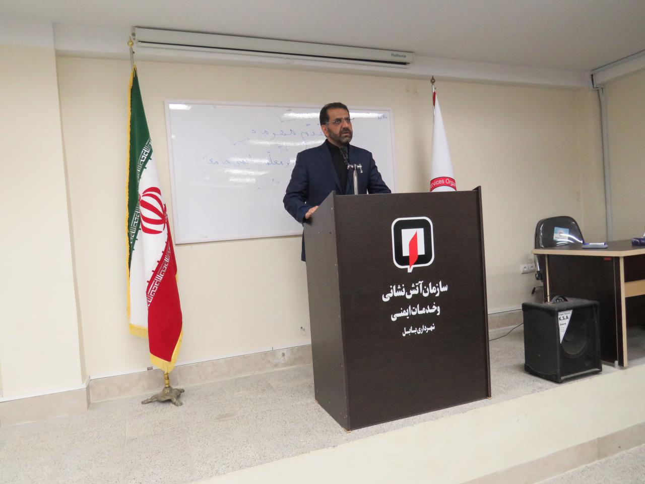 مراسم روز آتش نشان به روایت تصویر