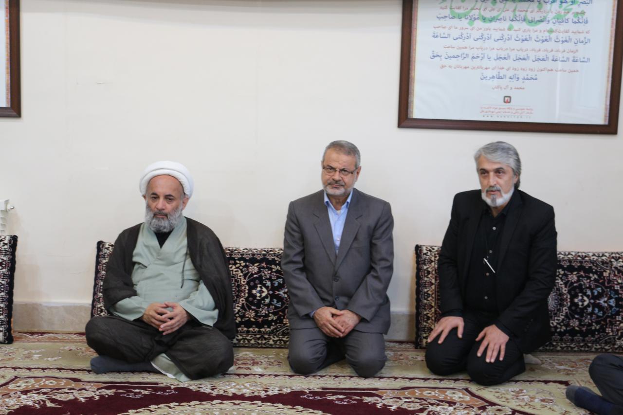 حضور پر برکت امام جمعه محترم بابل در سازمان آتش نشانی  به مناسبت 7 مهر 